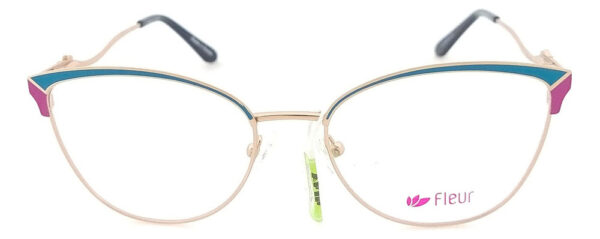 Anteojos Lentes Fleur 271 Pin Up Flex Receta Marco Armazon - Imagen 4