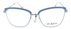 Anteojos Lentes Look Me Kasai Metal Receta Flex Brillo Marco - Imagen 4