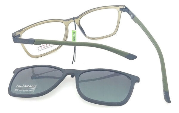 Anteojos Lentes Clip On Noon 08 Polarizado Uv Receta Armazon - Imagen 52