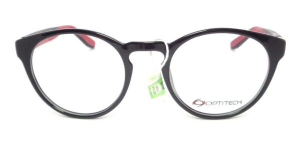 Anteojos Lentes Marcos Optitech 492 Receta Lennon Flex Moda - Imagen 4