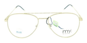 Lentes Pc Anti Luz Azul Antireflex Anteojo Metal Myz15 Noon - Imagen 16