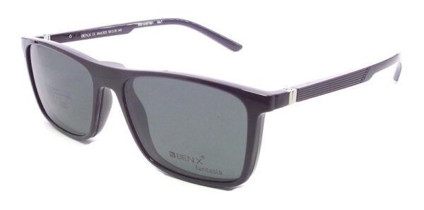 Anteojos Clip On Lentes Benx 925 Sol Polarizado Receta Moda - Imagen 9