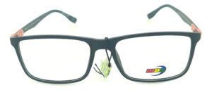 Anteojos Armazon Mdq T42 Lentes Carbono Tr90 Receta Marco Negro Mate - Imagen 3
