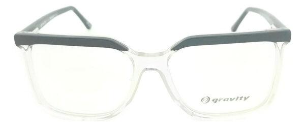 Anteojos Lentes Gravity Joss Receta Acetato Flex Armazon Negro-transparente - Imagen 3