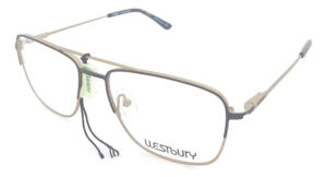 Lentes Anteojos Westbury 791 Metal Receta Flex Aviador Armaz - Imagen 9