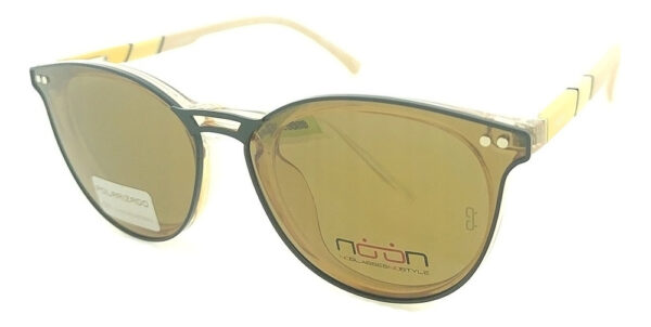 Anteojos Lentes Clip On Noon P15 Polarizado Uv Receta Flex
