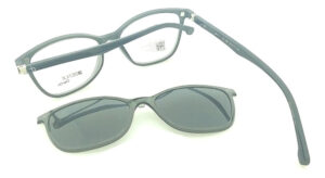 Anteojos Armazon Clip On Benx 930 Lentes Polarizado Uv Flex - Imagen 4