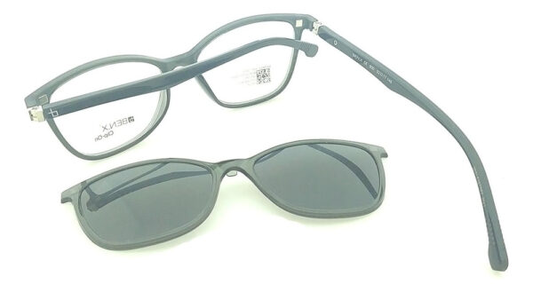 Anteojos Armazon Clip On Benx 930 Lentes Polarizado Uv Flex - Imagen 4