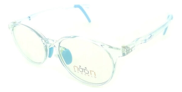 Anteojos Lentes Noon Myw07 Chicos Receta Niños Tr90 Gafas Celeste Claro Traslucido - Imagen 3