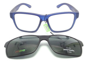 Marco Lentes Clip On Receta Anteojos Polarizados Roatan - Imagen 9