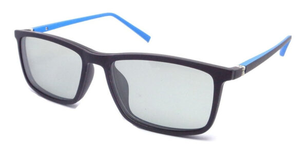 Lentes Anteojos Clip On 7002 Armazon Receta Polarizado Uv - Imagen 21