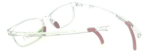Anteojos Marcos Lentes Chicos Noon Myw08 Tr90 Receta Armazon Gris Claro Traslucido - Imagen 4
