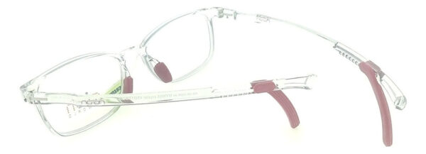 Anteojos Marcos Lentes Chicos Noon Myw08 Tr90 Receta Armazon Gris Claro Traslucido - Imagen 4