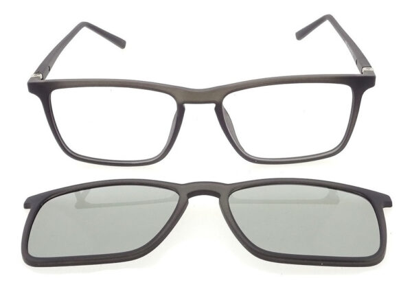 Anteojos Lentes Clip On Marcos Receta 7001 Polarizado Uv - Imagen 28