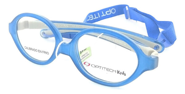 Anteojos Lentes Optitech Kids K067 Armazon Receta Goma Flex - Imagen 10