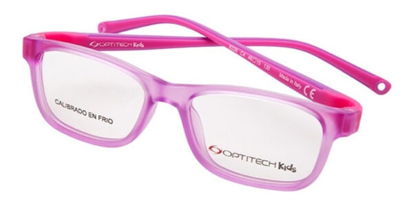 Anteojos Marco Armazon Receta Optitech K026 Chicos Goma Flex - Imagen 15