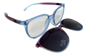 Anteojos Lentes Mdq Clip On Berlian Polarizado Receta Mujer
