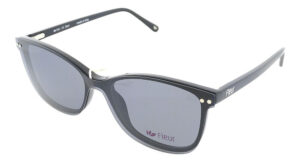 Anteojos Clip On Fleur 239 Receta Polarizado Uv Flex Marcos