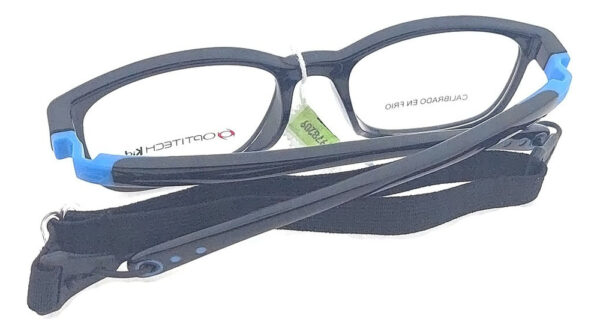 Anteojos Lentes Optitech K071 Chicos Receta Niños Flex Armaz - Imagen 11
