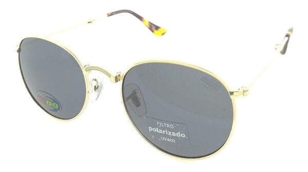 Anteojo De Sol Mdq Nakuru Plegable Polarizado Metal Lennon