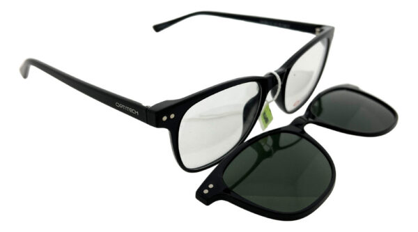 Anteojos Lentes Clip On Optitech 558 Polarizado Receta Uv - Imagen 10