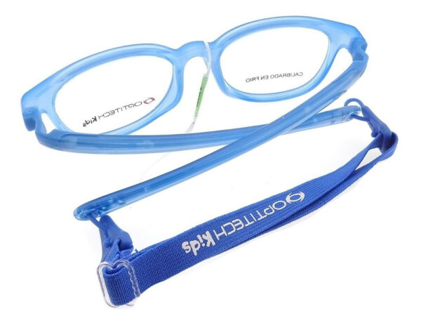 Lentes Anteojos Marcos Receta Optitech Kids K062 Goma Flex - Imagen 12