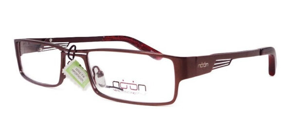 Anteojo Armazon Marco Receta Noon 1047 Metalico Moderno Flex