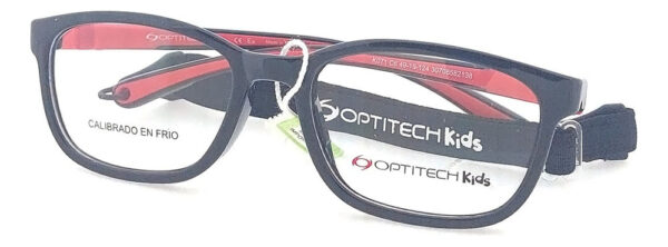 Anteojos Lentes Optitech K071 Chicos Receta Niños Flex Armaz - Imagen 26