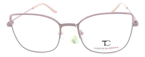 Anteojos Lentes Teresa Calandra P36m Marco Receta Metal Gafa - Imagen 4