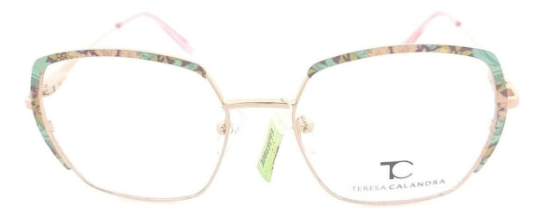Anteojos Lentes Teresa Calandra C34m Metal Receta Flex Armaz - Imagen 11