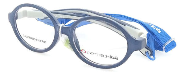 Anteojos Lentes Marcos Optitech Kids K073 Receta Flex Chicos - Imagen 9