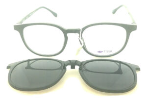 Anteojos Clip On Fleur 285 Receta Polarizado Uv Lentes Mujer - Imagen 17