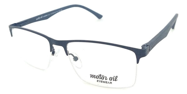 Anteojos Lentes Motor Oil 93602 Medio Marco Metal Receta Fl - Imagen 10