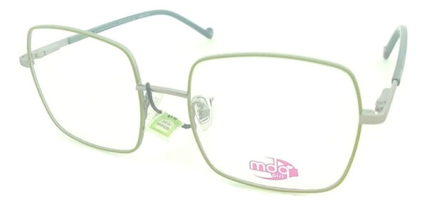 Anteojos Lentes Mdq Gm08 Armazon Receta Metal Flex Marcos Verde