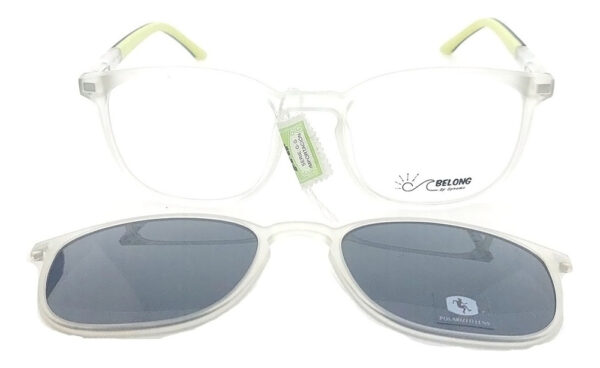 Anteojos Lentes Clip On Dynamo 160 Receta Polarizado Uv Flex - Imagen 11
