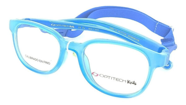 Anteojos Marcos Lentes Optitech K060 Receta Chicos Flex Moda - Imagen 16