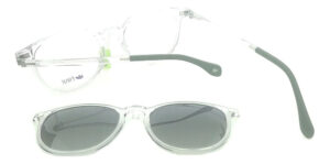 Anteojos Clip On Fleur 285 Receta Polarizado Uv Lentes Mujer - Imagen 4