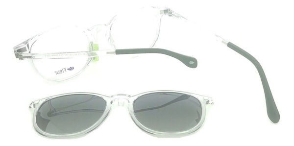 Anteojos Clip On Fleur 285 Receta Polarizado Uv Lentes Mujer - Imagen 4