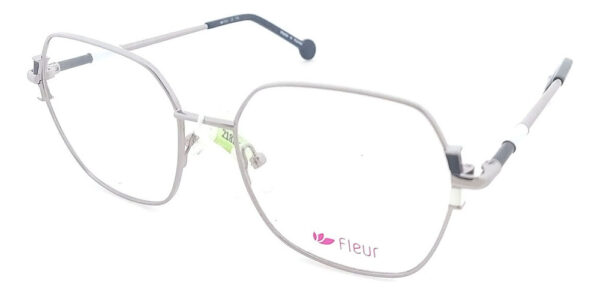 Anteojos Lentes Fleur 266 Metal Receta Flex Gafas Moda Color - Imagen 10