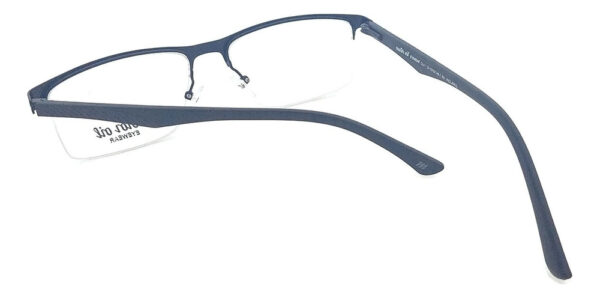 Anteojos Lentes Motor Oil 93602 Medio Marco Metal Receta Fl - Imagen 12