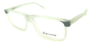 Anteojos Lentes Gravity Felipe Armazon Acetato Flex Receta Blanco Mate-negro
