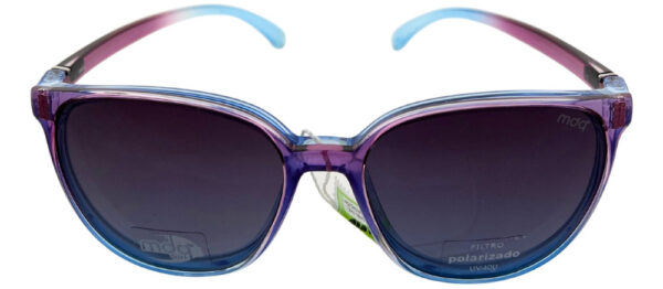 Anteojos Lentes Mdq Clip On Berlian Polarizado Receta Mujer - Imagen 3