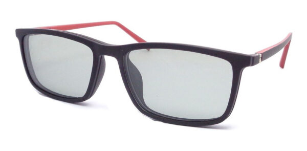 Lentes Anteojos Clip On 7002 Armazon Receta Polarizado Uv - Imagen 9