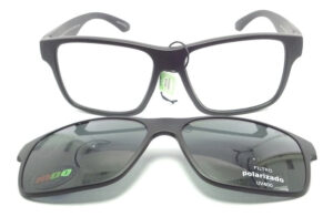 Marco Lentes Clip On Receta Anteojos Polarizados Roatan - Imagen 3