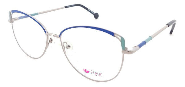 Anteojos Lentes Pin Up Fleur 267 Metal Receta Flex Moda Marc