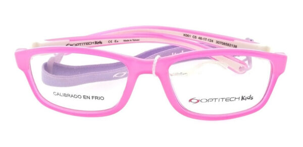 Anteojos Lentes Marcos Optitech K061 Chicos Receta Flex Moda - Imagen 36