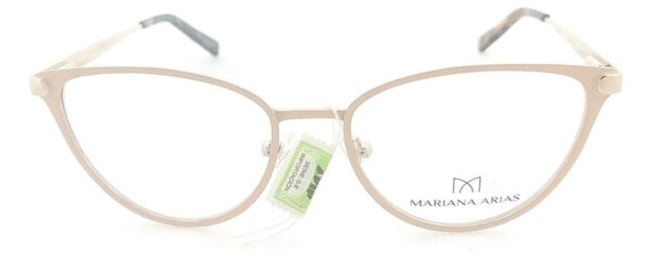 Anteojos Lentes Mariana Arias 355 Receta Metal Flex Marco - Imagen 4