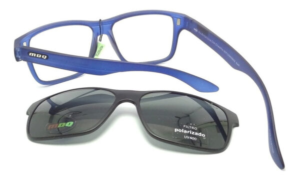 Marco Lentes Clip On Receta Anteojos Polarizados Roatan - Imagen 11