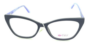 Anteojos Armazon Marcos Fleur 242 Receta Acetato Flex Moda - Imagen 4