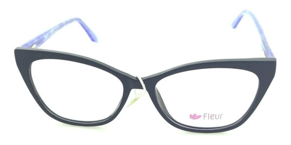 Anteojos Armazon Marcos Fleur 242 Receta Acetato Flex Moda - Imagen 4